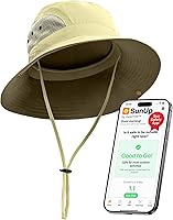 Vista 10 de GearTOP Fishing Hats for Men and Women Sun Protection, Camping Hat Bucket Hat with Strings