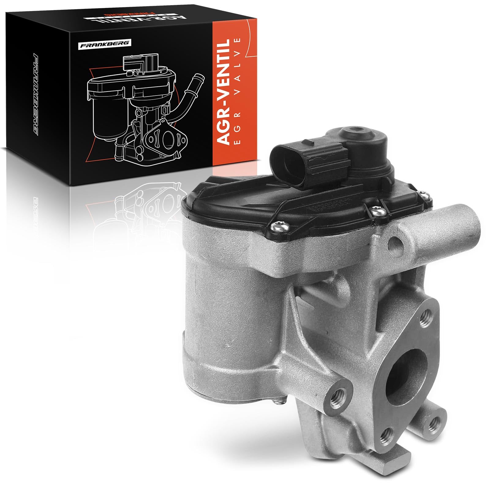 Frankberg Válvula EGR de 5 Polos 2231000QAA | Compatible con: Plataforma/chasis Movano X70, Volquete Movano H9, Autobús Interstar X70, Caja Interstar X70