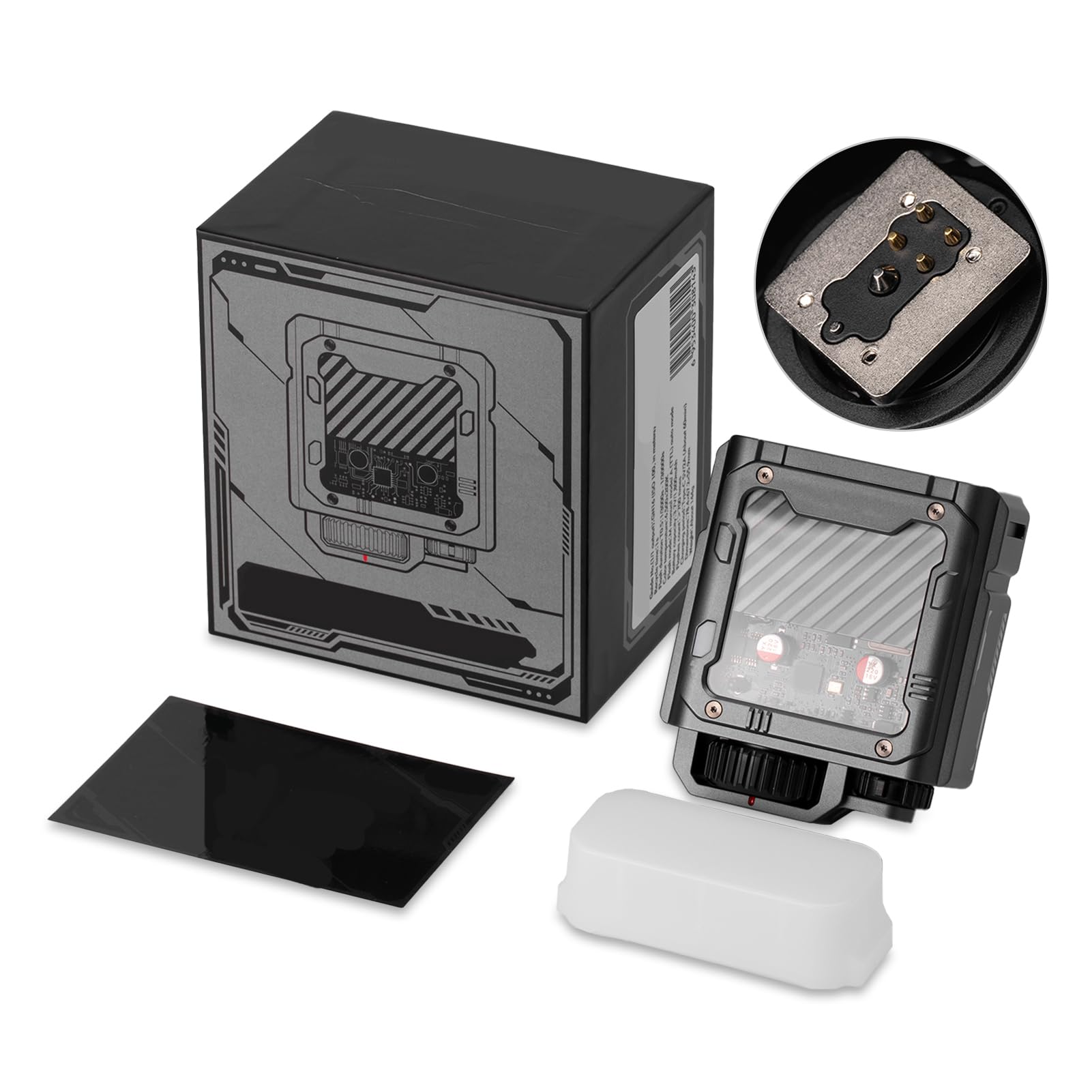 Focket Flash per Fotocamera, 26Ws 7 Livelli Regolabili TTL Flash Manuale