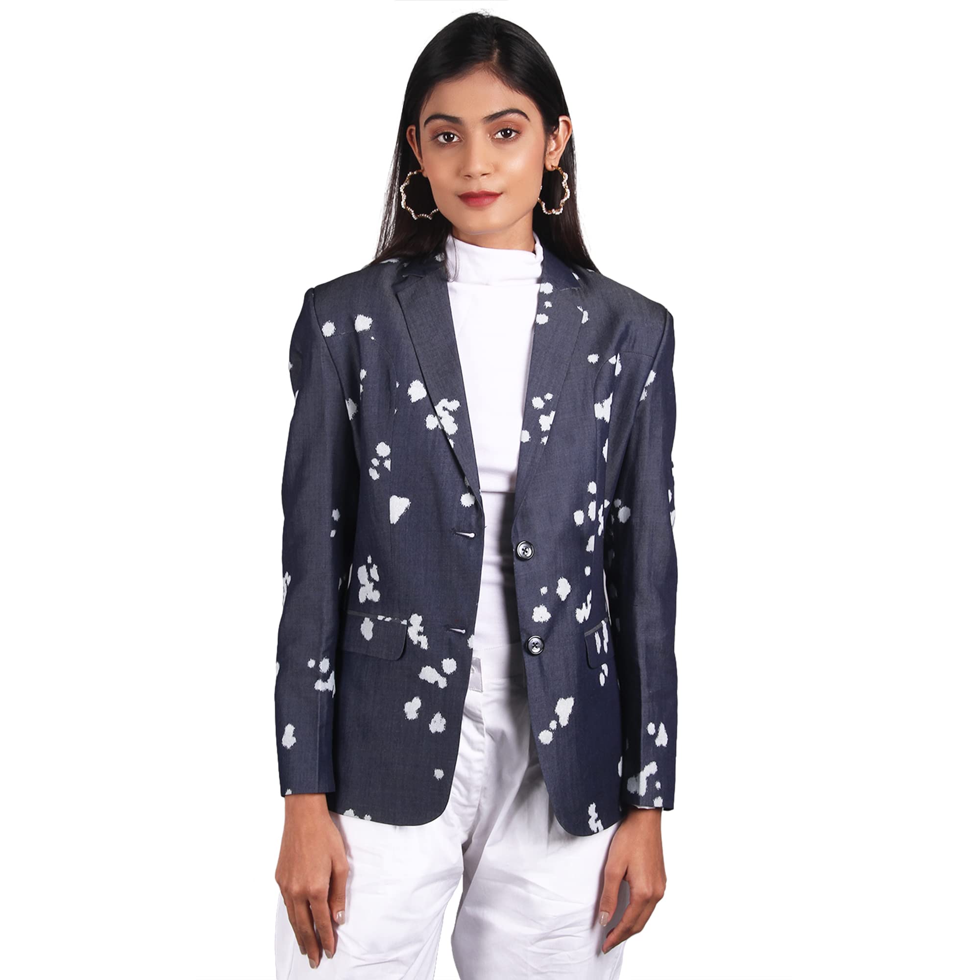 Women's Cotton Blazer-image-21