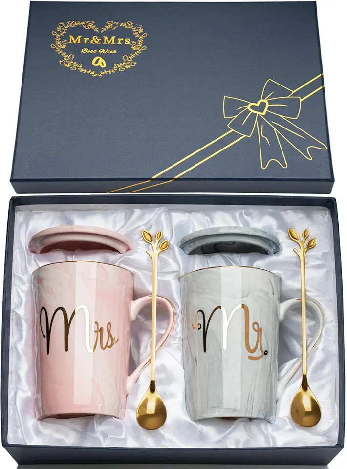 Muggset för par i keramik