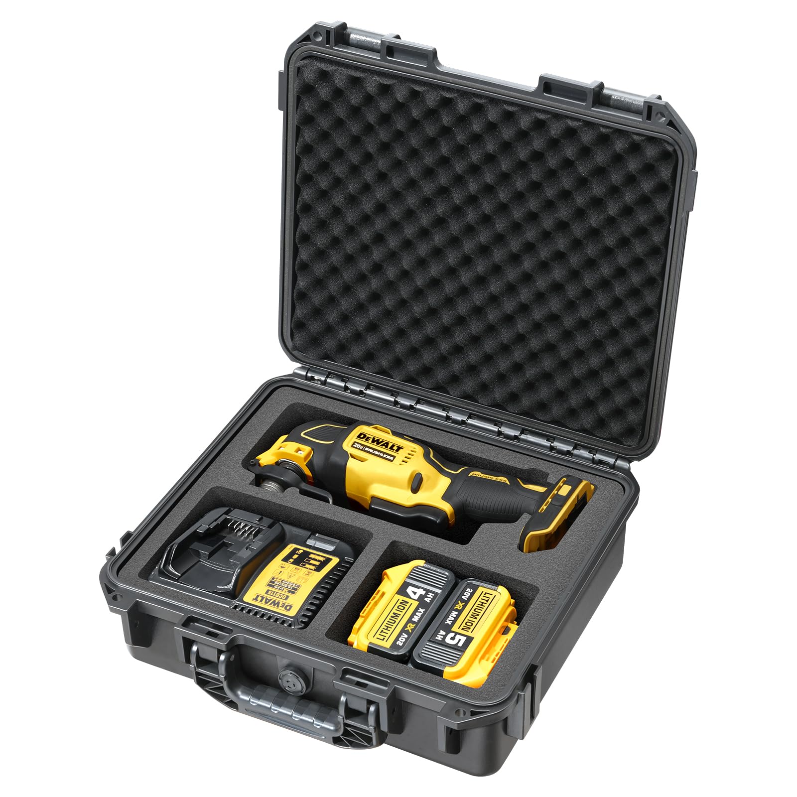 Case for Dewalt Oscillating Multi Tool - Waterproof Hard Tool Box for Dewalt Multi-Tool: DCS356B | DCS354B | DCS353B, Power Tool Kit Bag for Dewalt