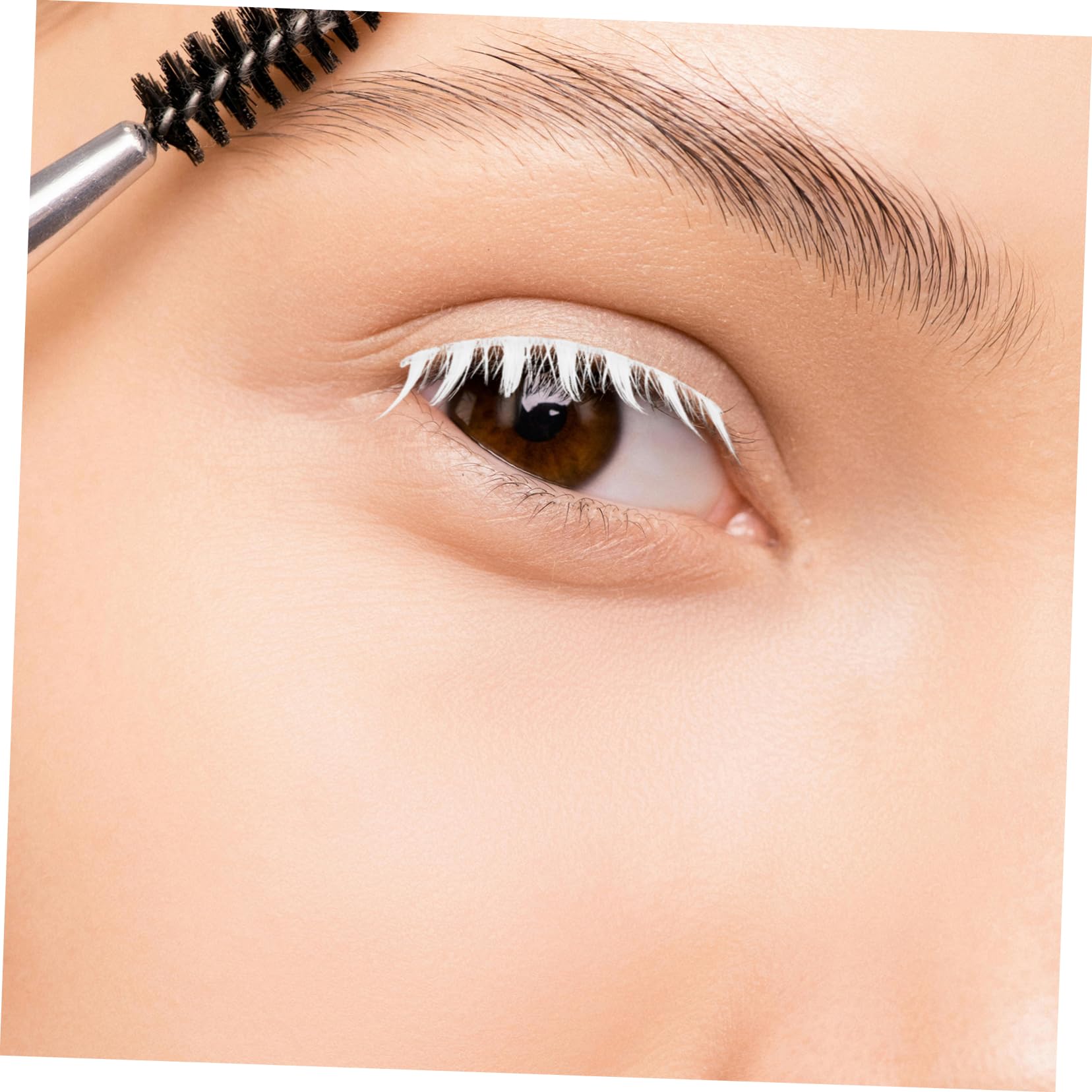 Didiseaon 12 Paia Trucco Ciglia Finte Ciglia Bianche Forniture Per Il Trucco Di Carnevale Ciglia 3d Ciglia Cosmetiche Ciglia Trucco Estensioni Delle Ciglia Finte Bianca Fibra