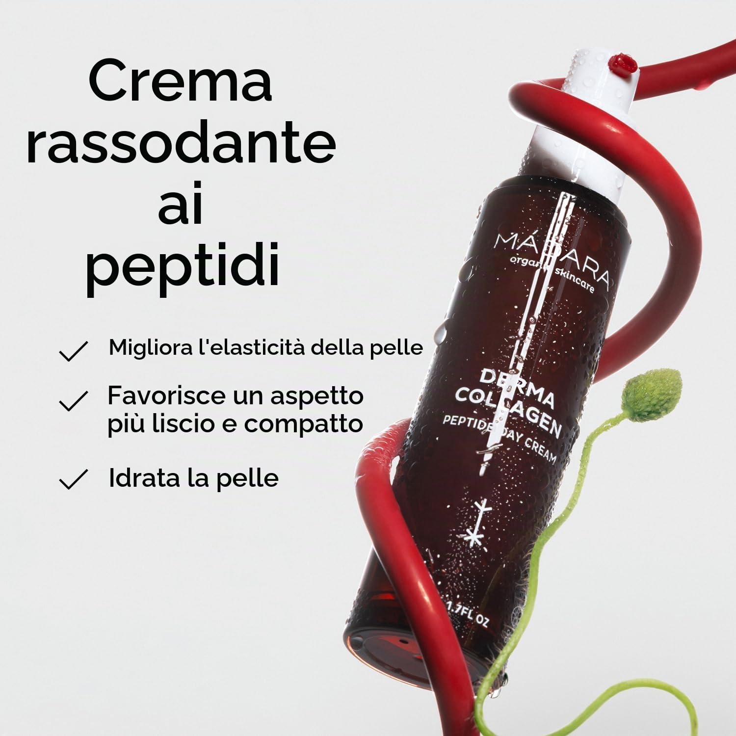 MÁDARA Peptide Day Cream 50 ml - Crema viso antirughe