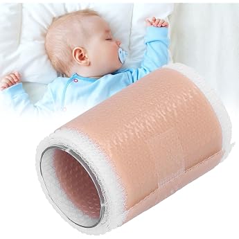 Baby Ear Cup Valgus Correction Patch Silicone Newborn Baby Ear Aesthetic Correctors Children Toddler Protruding Ear Patch Sticks Protruding Ears Baby Ear Correction 4 x 50 cm