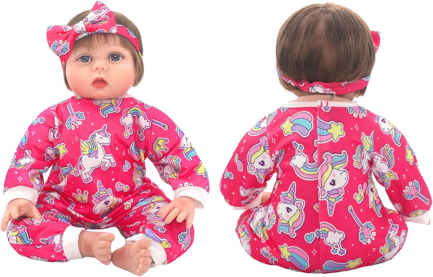 18-22 inch Doll Clothes and Accessories with Headband 5-Packs for 18-22 inch Doll (Not Include Doll)