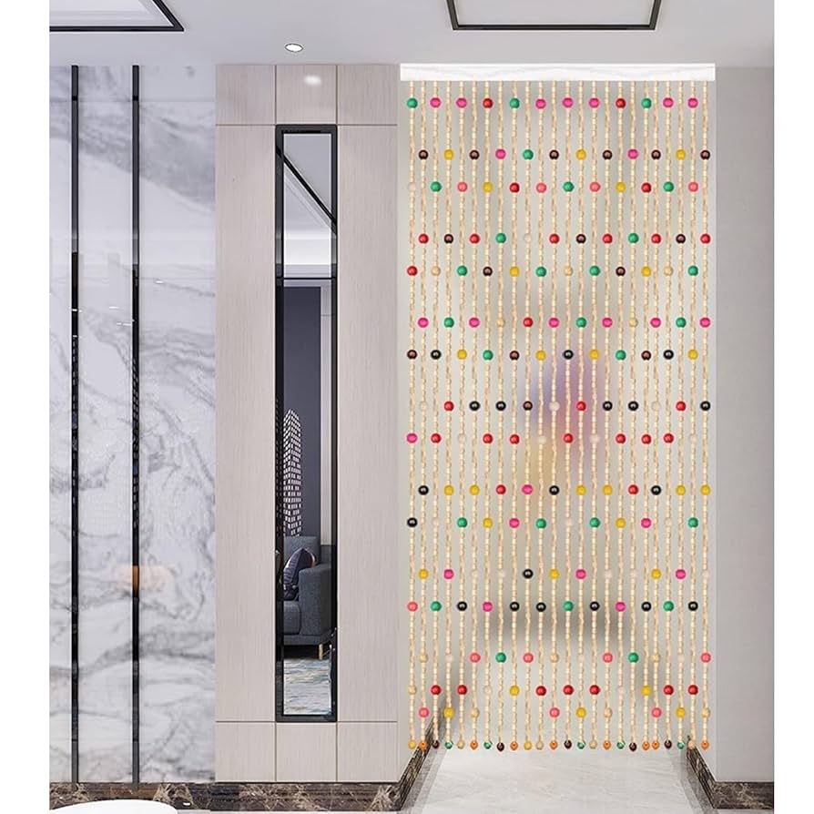 木製ビーズのれん 珠のれん Amazon｜木製ビーズカーテン 天然竹 珠のれん クリスタル のれん