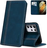 Vista 18 de Compatible con OnePlus 15 Funda protectora de piel sintética con función atril y función atril, magnética, color negro