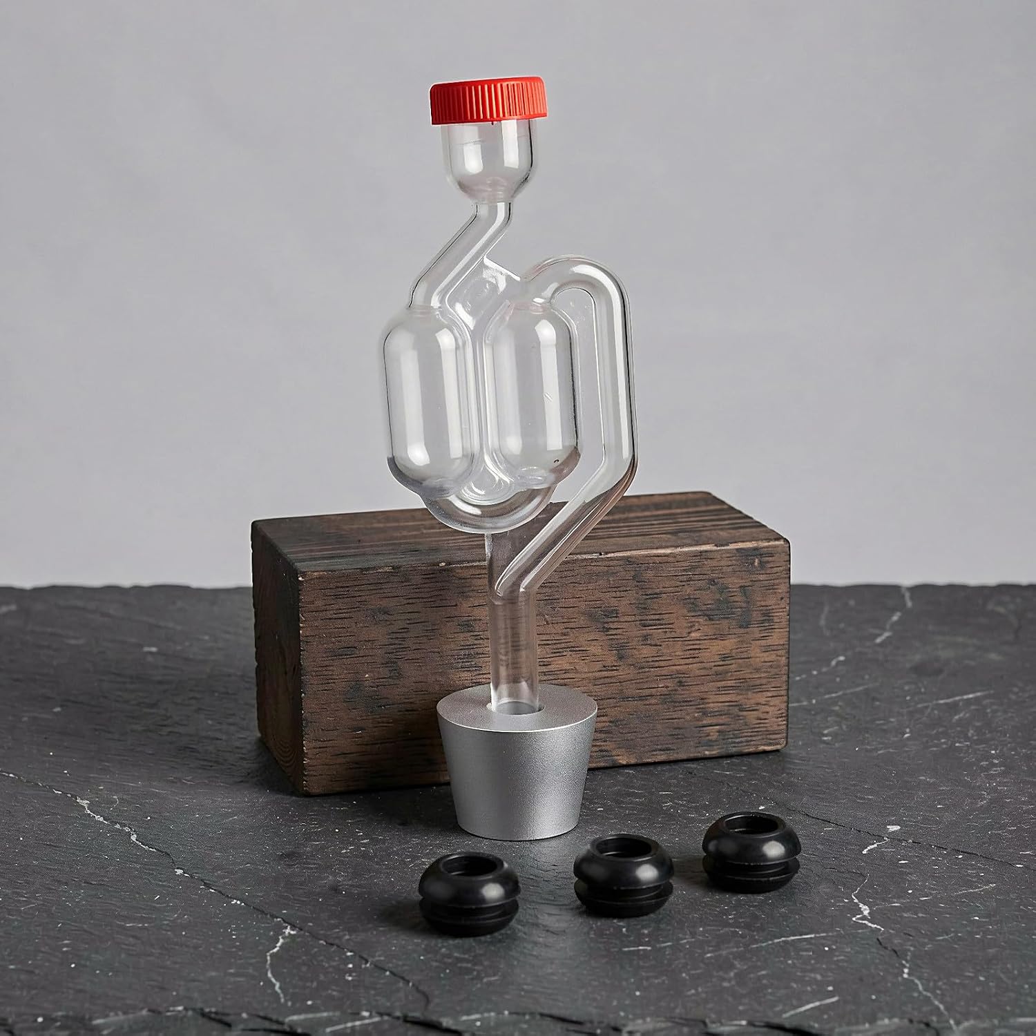 Brewing Airlock Stopper Silicone 3 Set Reusable
