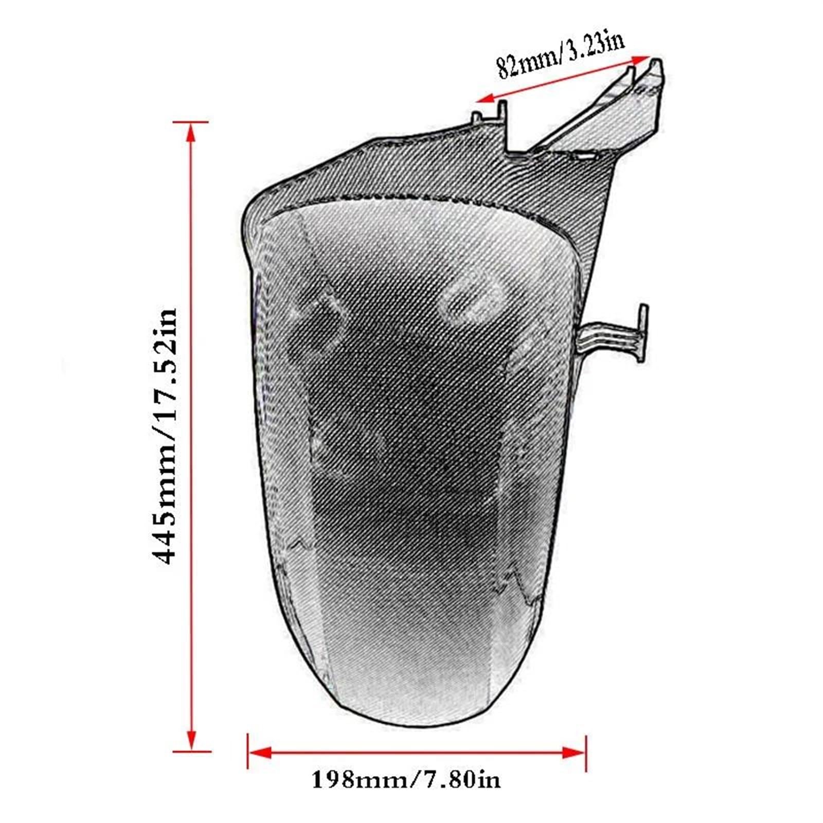 XMAX300 Parafango Anteriore Protezione Laterale Della Copertura Carena Per Yamaha X-MAX XMAX 300 X-MAX300 2023 2024 2025 Parafango Ammortizzatore Cap Trim Pannello