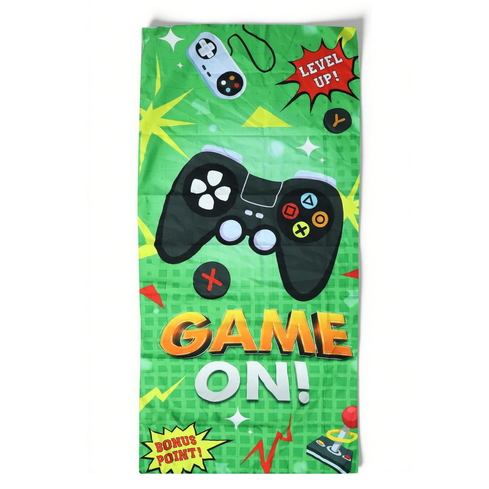 Vxcvzv 1 Piece Beach Towel Swimming Towels for Kids - Gaming Controller Design - Soft and Lightweight Blanket for Camping Showers Boys Bath Pool Camping Travel 75 x 150cm
