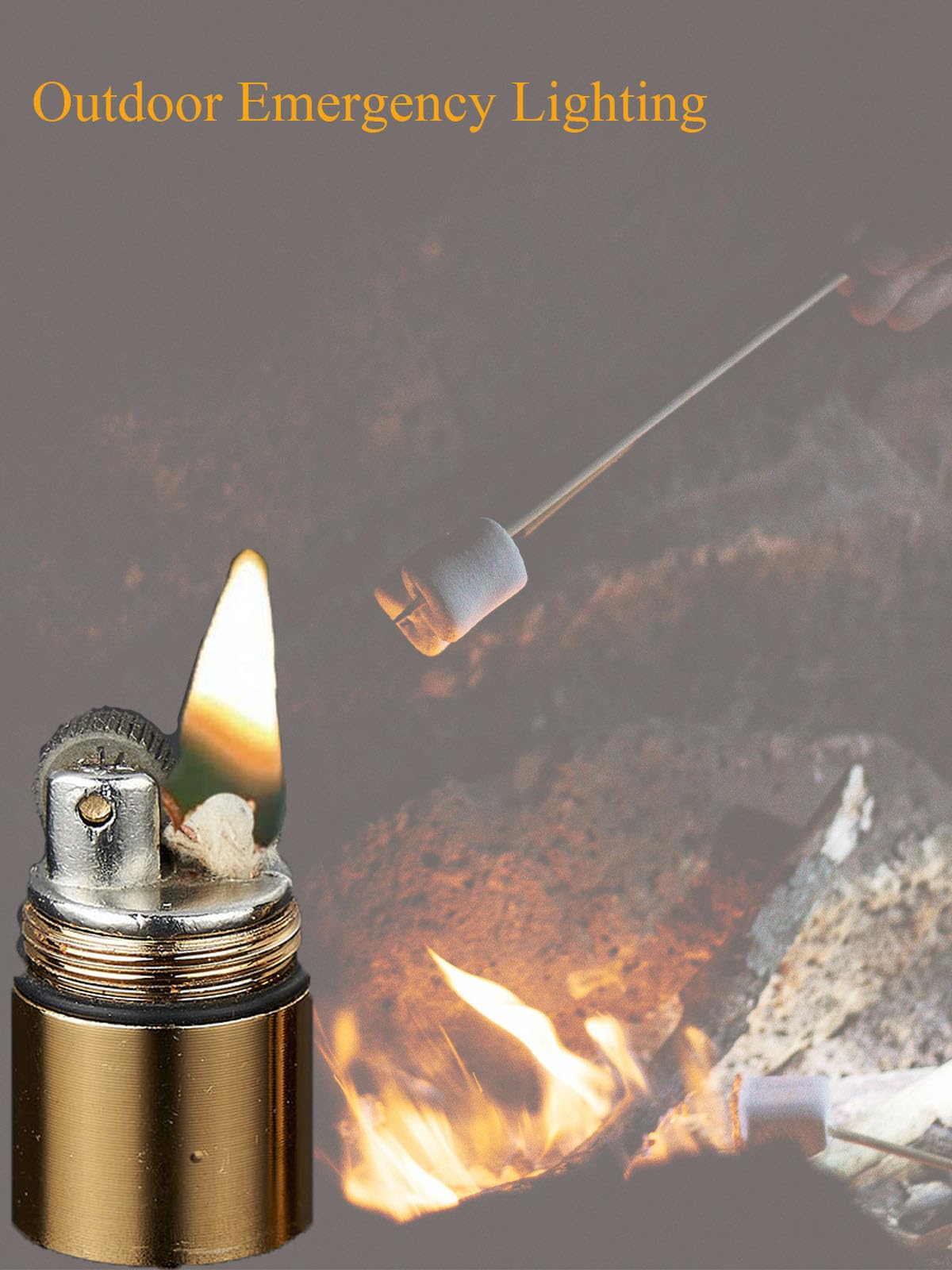 Teschio Vintage Cherosene Accendino Fiamma Morbida Antivento Sigaro Regolabile Mini Cherosene Accendino per Decorativo Regalo da Collezione Cucina Dono Metallo,Gold B