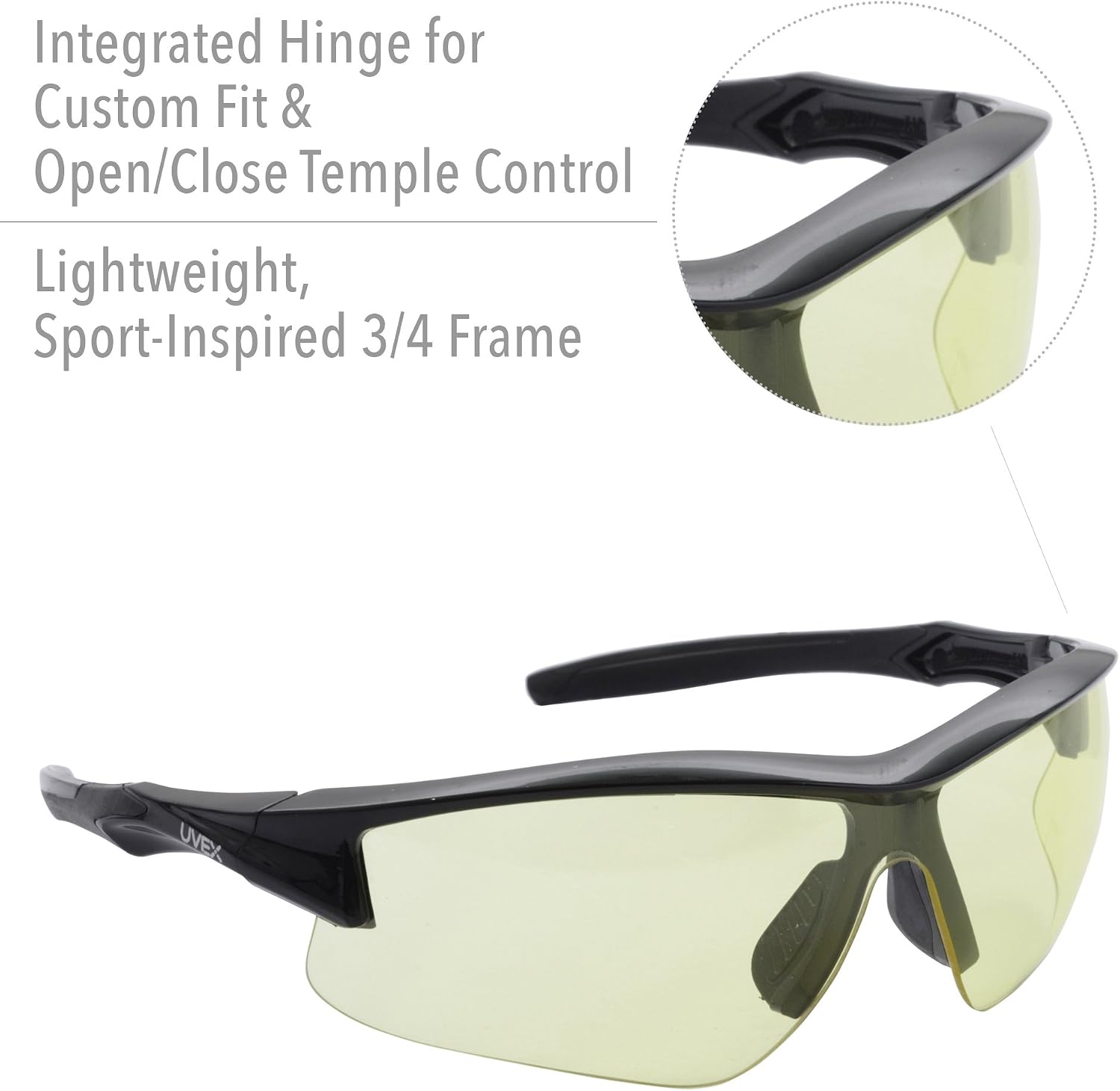 Howard Leight by Honeywell Uvex Acadia Shooting Glasses