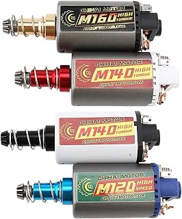 M120 M140 M160 High Speed High Motor High Performance Airsoft Ultra Custom Gearbox Motor for M4 M16 MP5(M160 46000RPM)