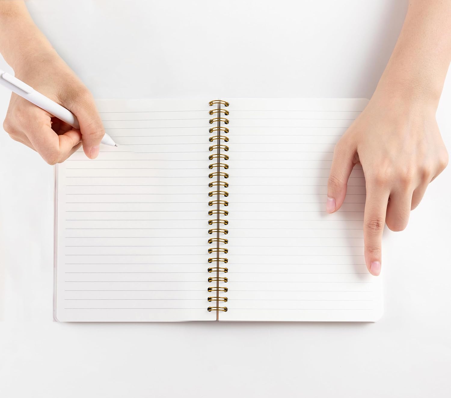 Coquette Pink Bow Cherry Spiral Notebook 5.5x8.3, Preppy Cherry Journaling Notebooks, Coquette Office Supplies, Aesthetic Girly Notebooks for Note Taking, Preppy Pink Journals for Writing - Image 5