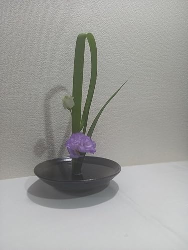 華道　水盤　掛け花瓶　青峰 Amazon.co.jp: HIGHAWK花器 華道 生け花用 水盤 花瓶 陶器 挿花