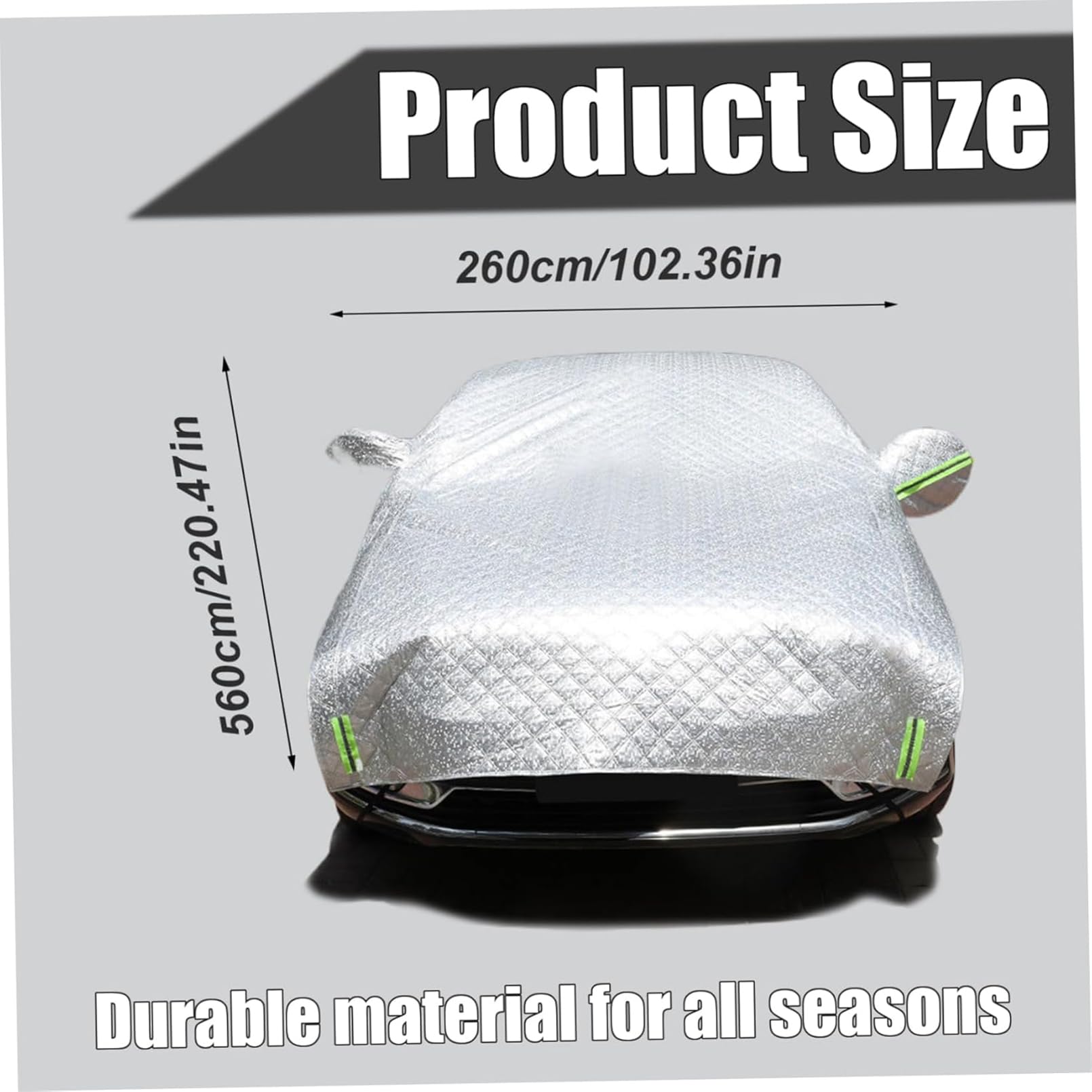 Funda Exterior Antigranizo Para Leapmotor T03 – Cubre Coche Personalizada Impermeable Y Transpirable Con Cuerda De Posicionamiento