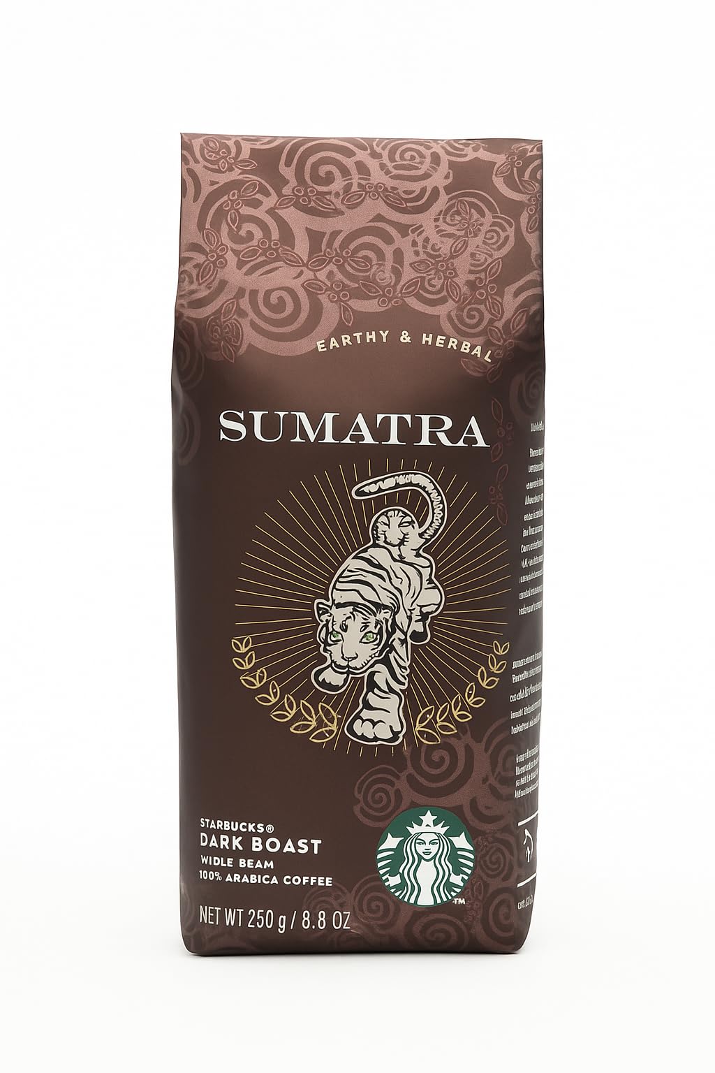 Starbucks Sumatra Dark Roast Whole Bean Coffee – 250g | 100% Arabica | Earthy & Herbal Flavor | Bold, Full-Bodied Premium Coffee Beans | Freshly Roasted Gourmet Blend (IMPORTED)-picture-26