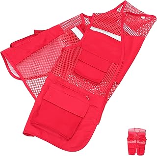 Hohopeti Regatas Masculinas Reflexivas Colete Ao Ar Livre Para Homens Colete De Trabalhador Colete De Corrida Respirável Colete Ao Ar Livre Rede De Pesca Roupas De Design De Bolso