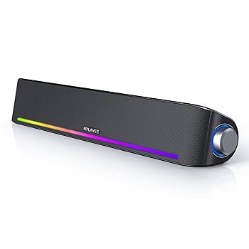 Amazon.co.jp: Nylavee PCスピーカー サウンドバー Bluetooth5.0