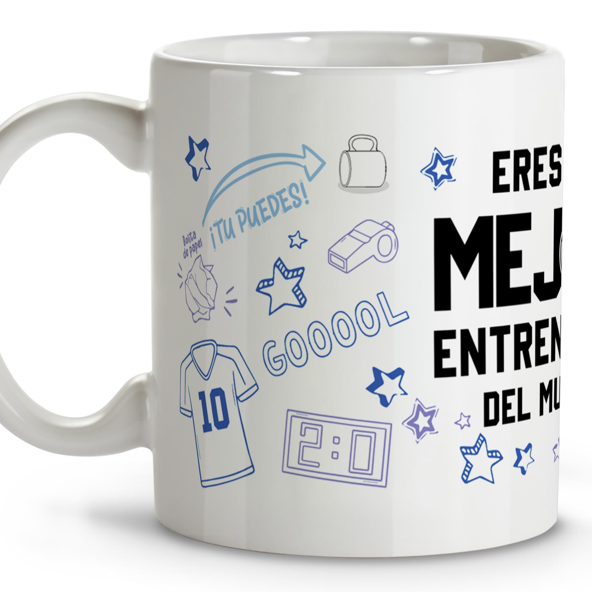 LolaPix Tazza da calcio. Tazze originali da regalare. Regalo