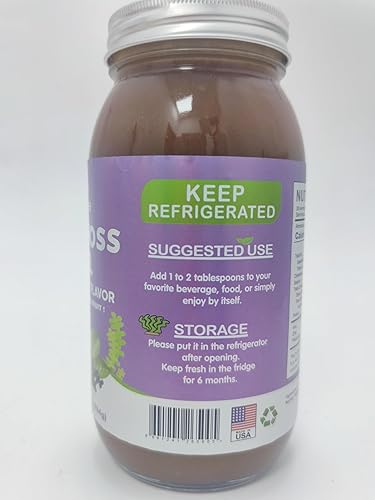 Miniatura 21 de Gel de musgo marino de 15 onzas, gel natural de masa marina irlandesa artesanal con 92 minerales y vitaminas, sin OMG, sin gluten, vegano, defensa