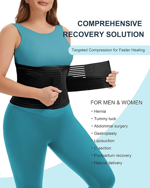 Faja Abdominal Channo para Hombre y Mujer - Soporte Post Cirugía miniatura 3