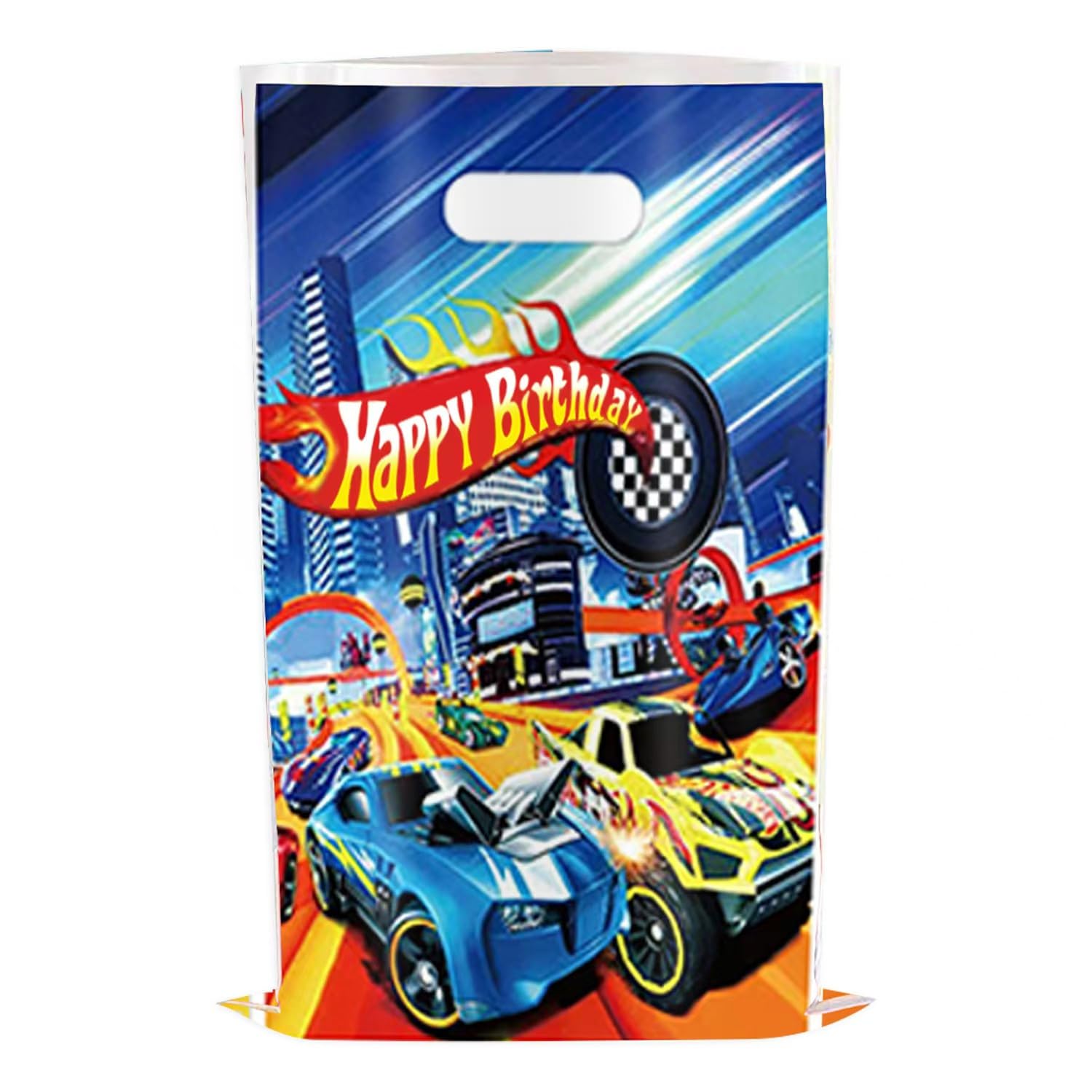 DXRZYS 30 Pc Cartoon Birthday Party Favors Bags, Gift Bags, Size 9.5 x 6.5 Inches