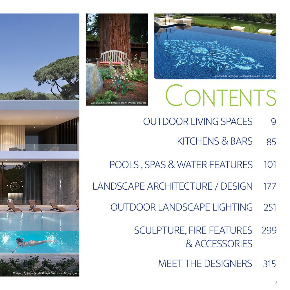 Inspired Outdoor Living: Stylish Spaces, Lush Landscapes, and Amazing Pools & Spas by the Nation's Top Design Professionals