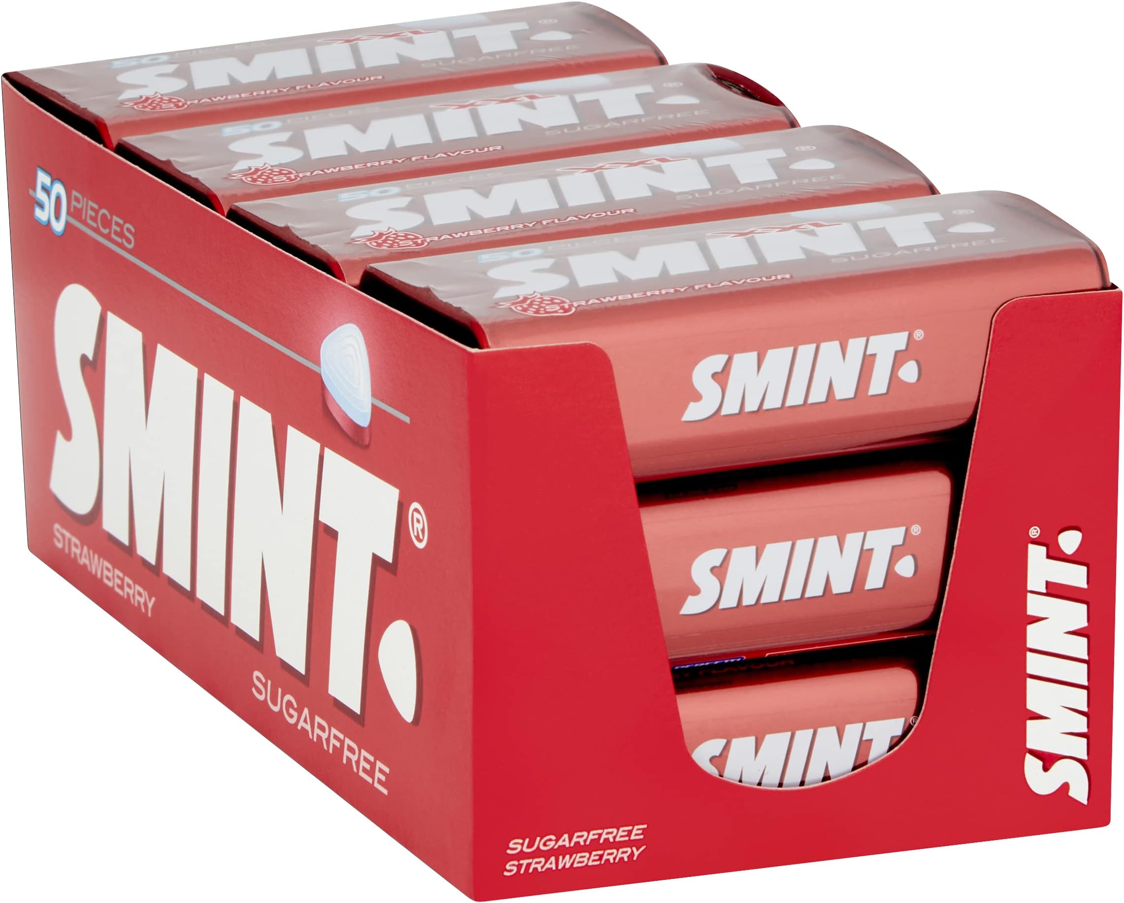 Strawberry Mint Sugar Free 50pcs 35g