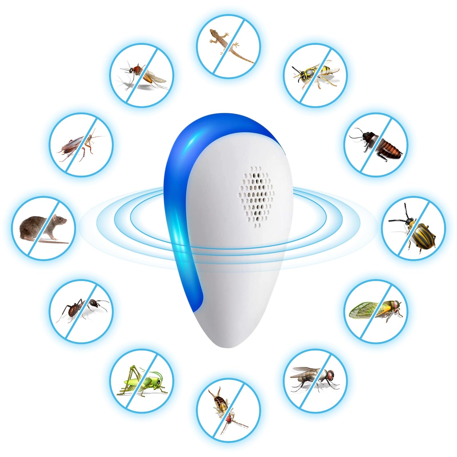 Ultrasonic Electric Pest Repellent Machine to Repel Mosquito, Lizard, Rat, Cockroach, Home Pest for Reject Ants for Reject Insect Mosquito Killer (1)-picture-33