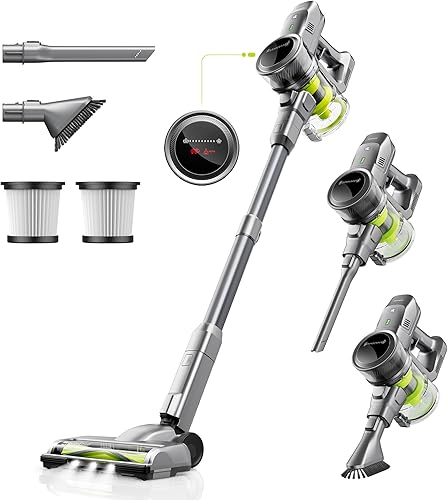 kalado Cordless Vacuum Cleaner KCV01, 26KPA 250W Hoover C… - 1