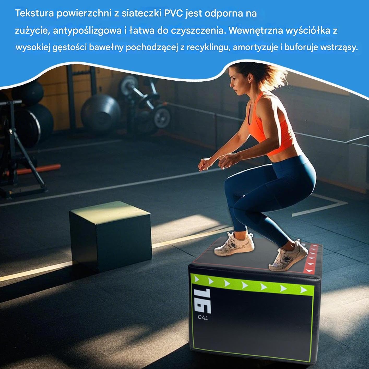 Box Jumps do domowej siłowni, Box Jumps do domowej siłowni Narzędzie do