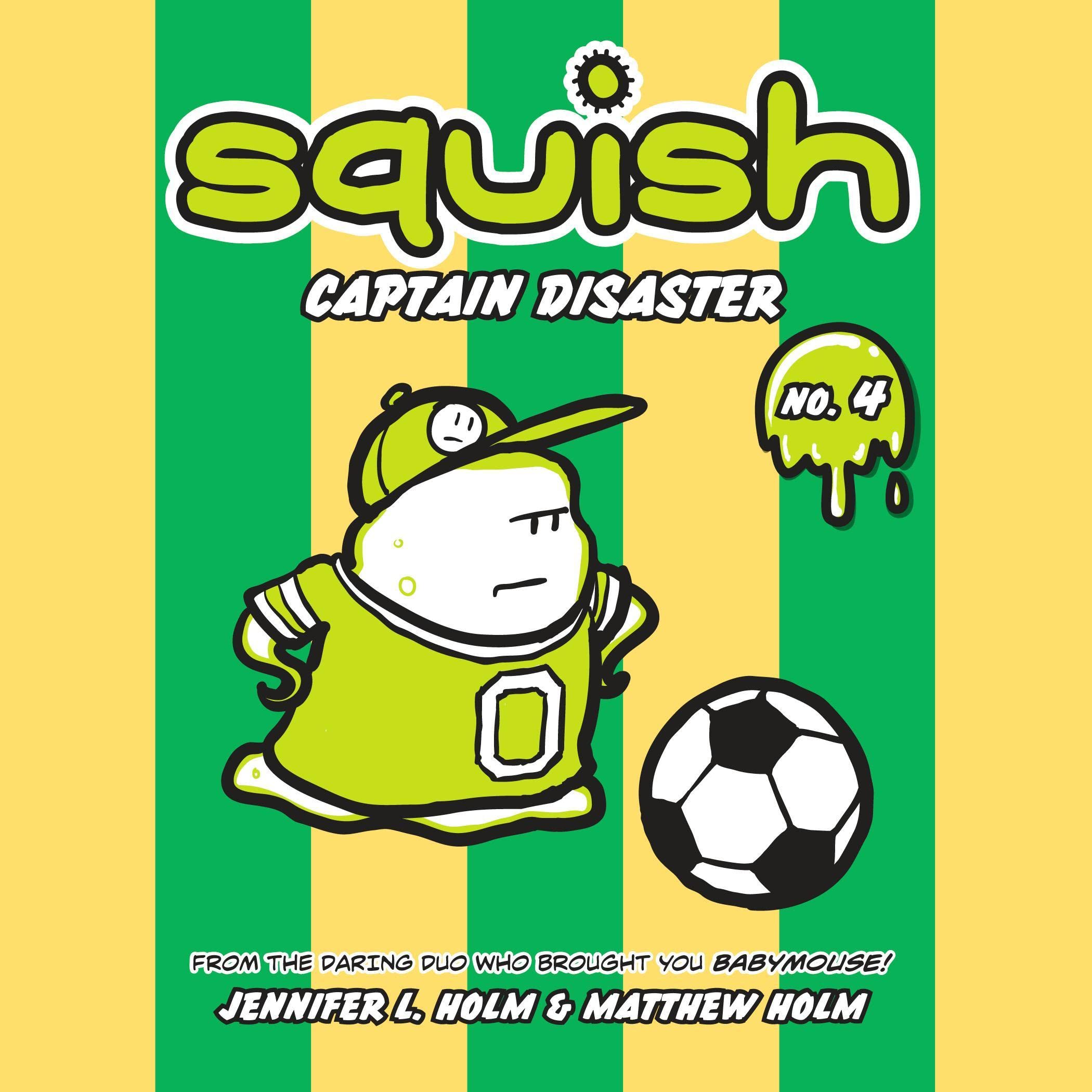 Cover art for Squish #4: Captain Disaster