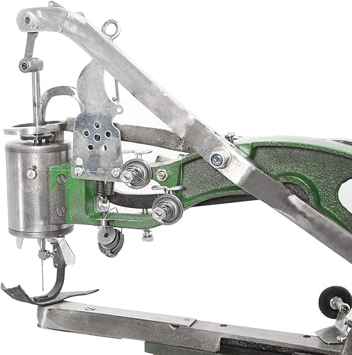 Miniatura 9 de Máquina de reparación de zapatos Máquina de coser de mano Cobbler Máquina de coser de doble línea de nailon de algodón Máquina de coser Máquina de