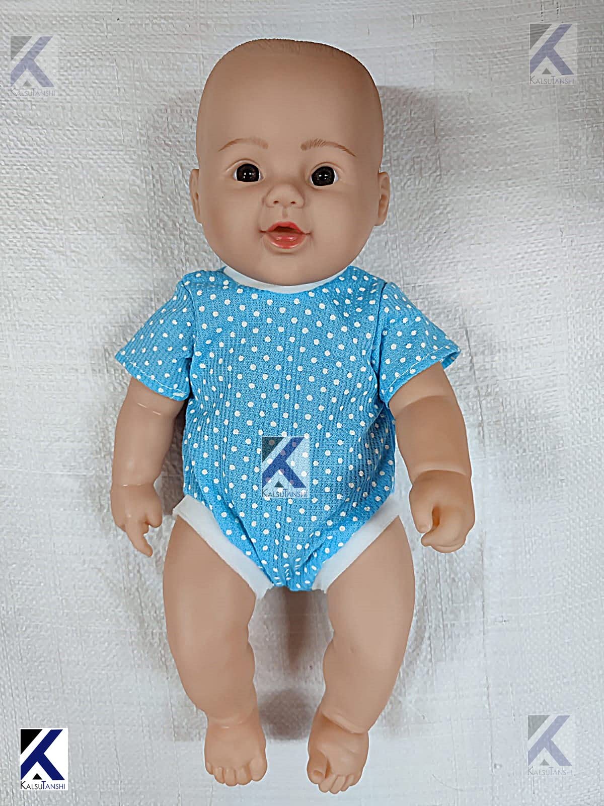 KALSUTANSHI : Small Baby Mannequin Non-Breakable Plastic Model Doll Small Size Doll for Display of Cloth 1