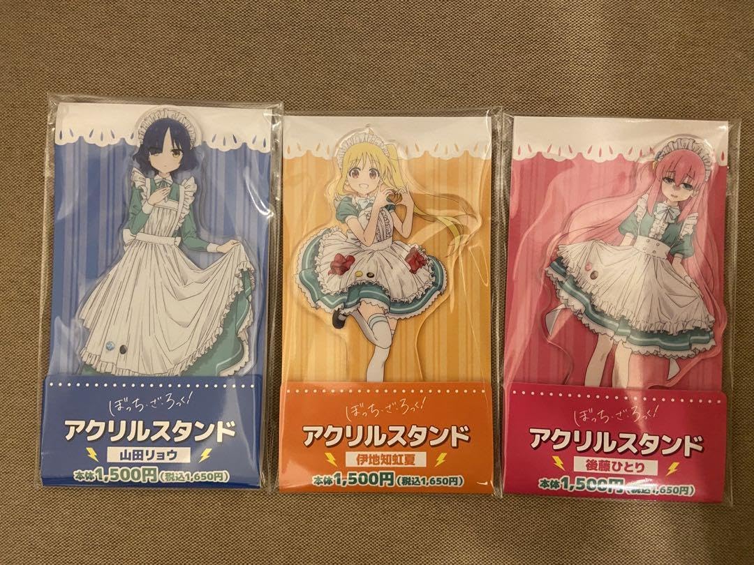 ぼっち・ざ・ろっく！ ファミマ コラボ アクリルスタンド ぼっち・ざ・ろっく! × ファミリーマート 8月18日より店頭グッズ