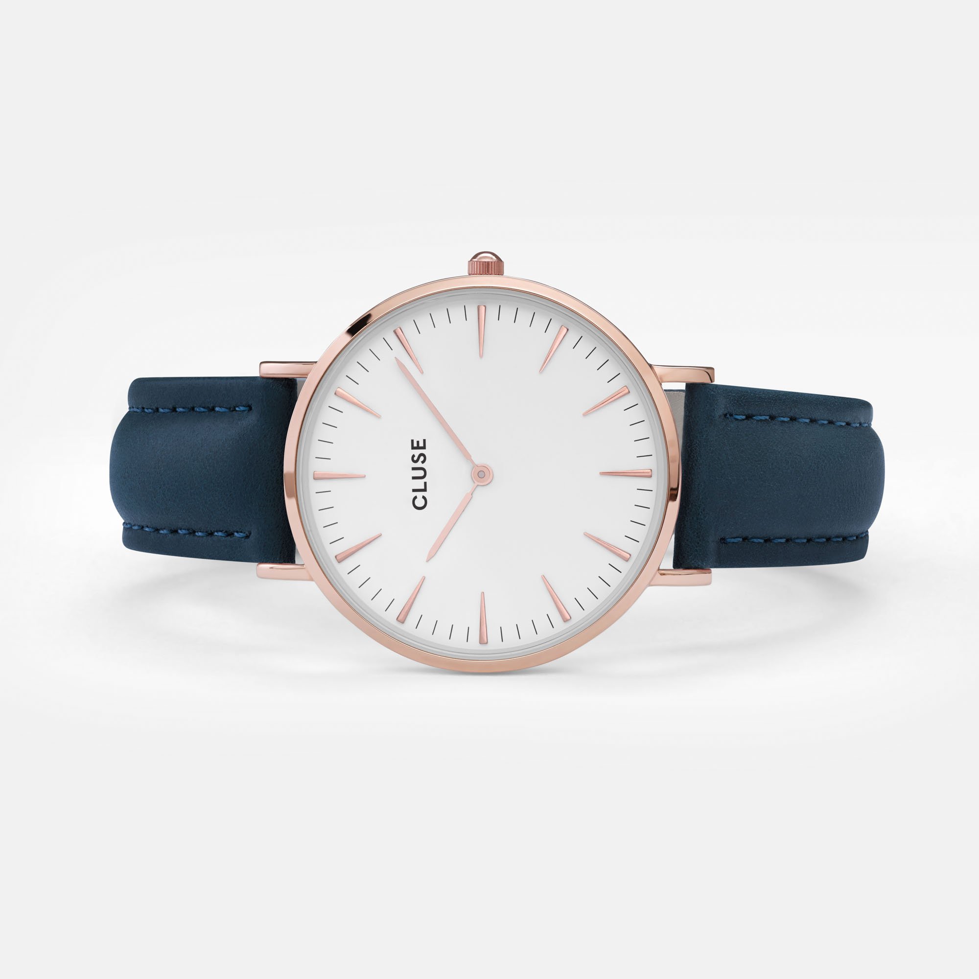 Cluse Damen-Armbanduhr Analog Quarz Leder CL18016