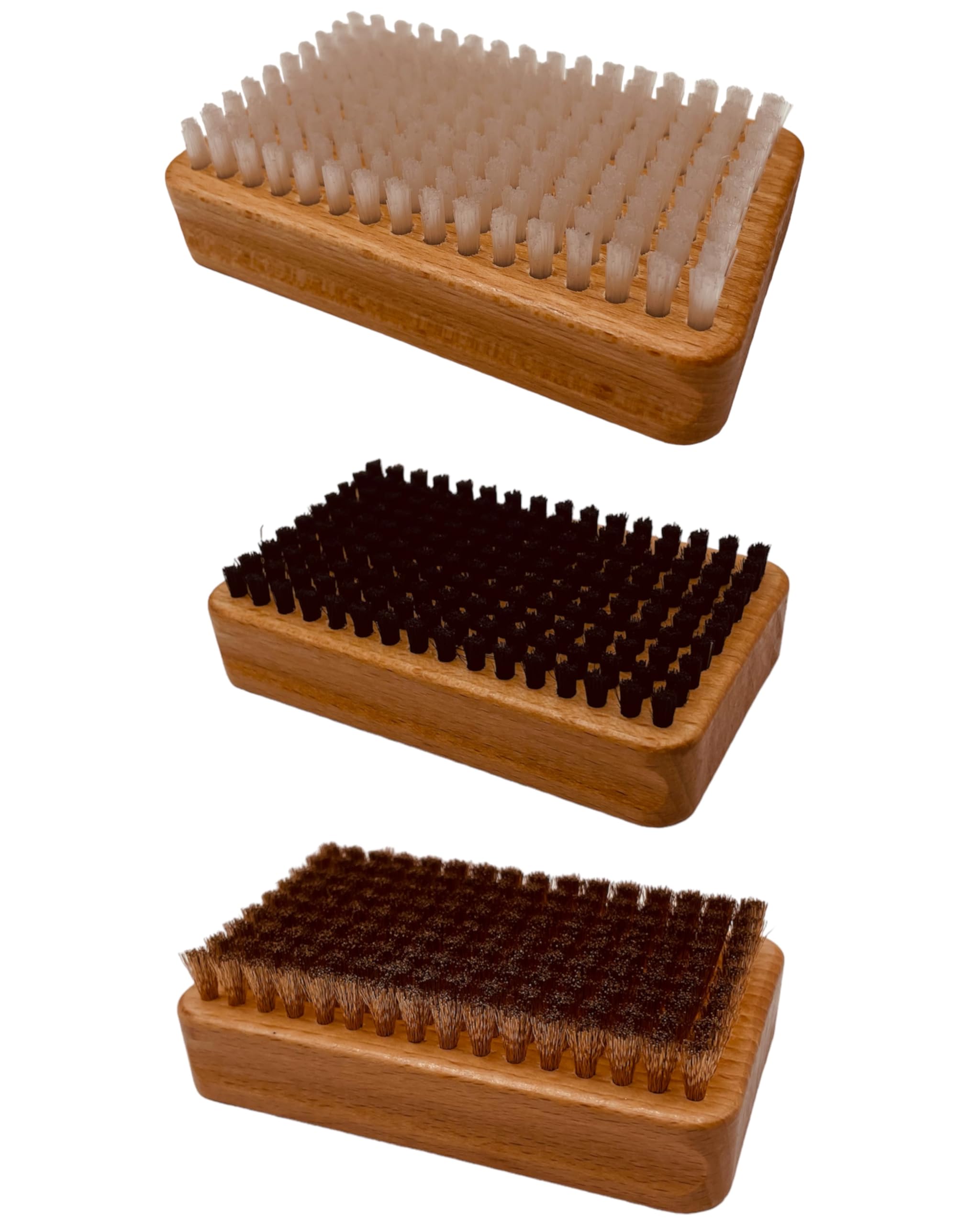 Base Brush Set Nylon Horsehair Cooper Juego de cepillos de esquí Esquí Cera Revestimiento Fabricado en Alemania