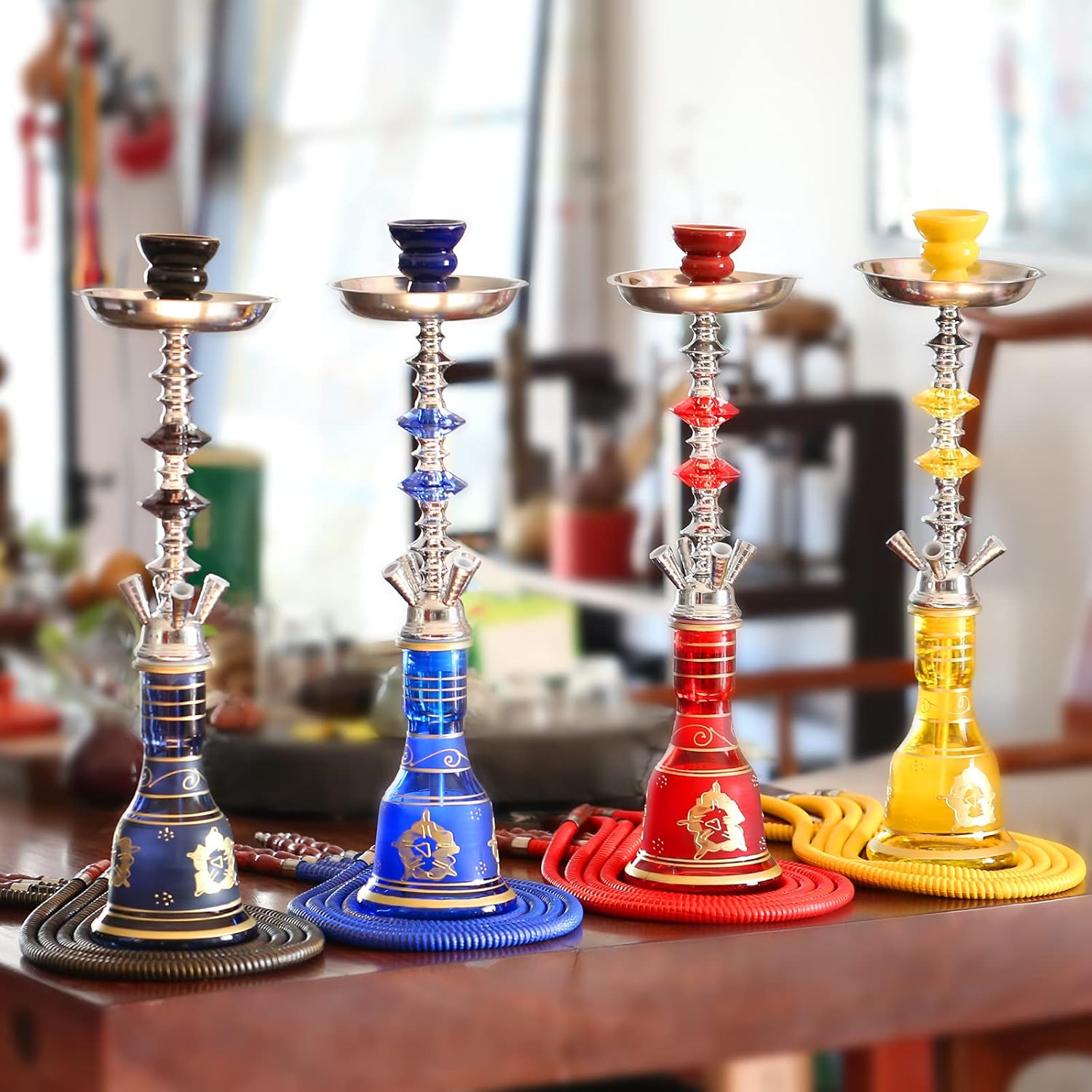 Buy Huanxin 21 6 4 Hose Hookah Shisha Complete Set Portable Glass Hookah Shisha Hookah Set C Online In Taiwan B08kyv4g Buy Huanxin 21 6 4 Hose Hookah Shisha Complete Set Portable Glass Hookah Shisha Hookah Set C Online In Taiwan B08kyv4g