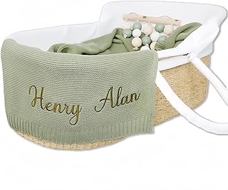 wometo Babydecke Strickdecke oekoTex Wolle-Look - rosa 70x100 f&uuml;r Jungen und M&auml;dchen