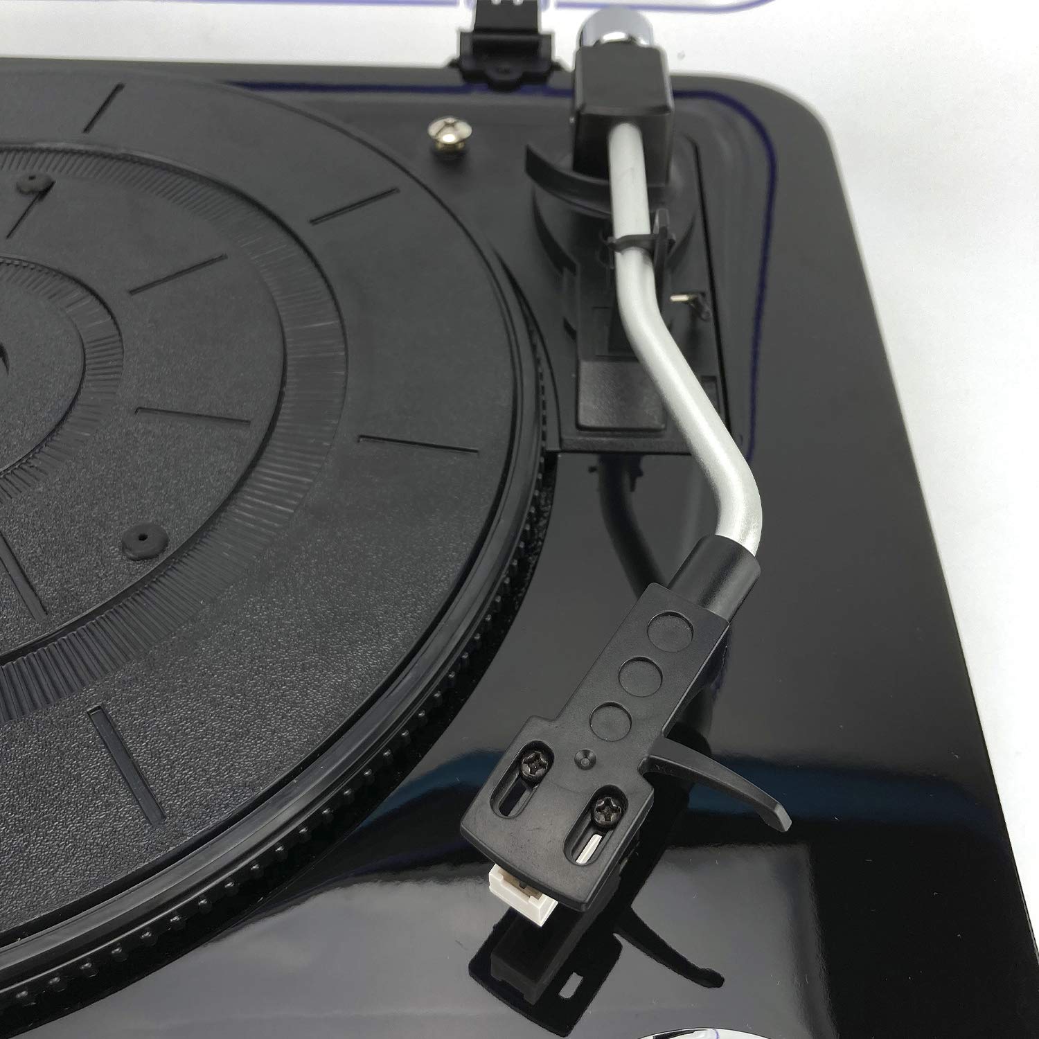 Aiwa GBTUR-120BKMKII: Tocadiscos Bluetooth con Encoding, 3 velocidades, Radio FM, USB y SD. Conversión directa de Vinilo a Digital. Color: Negro