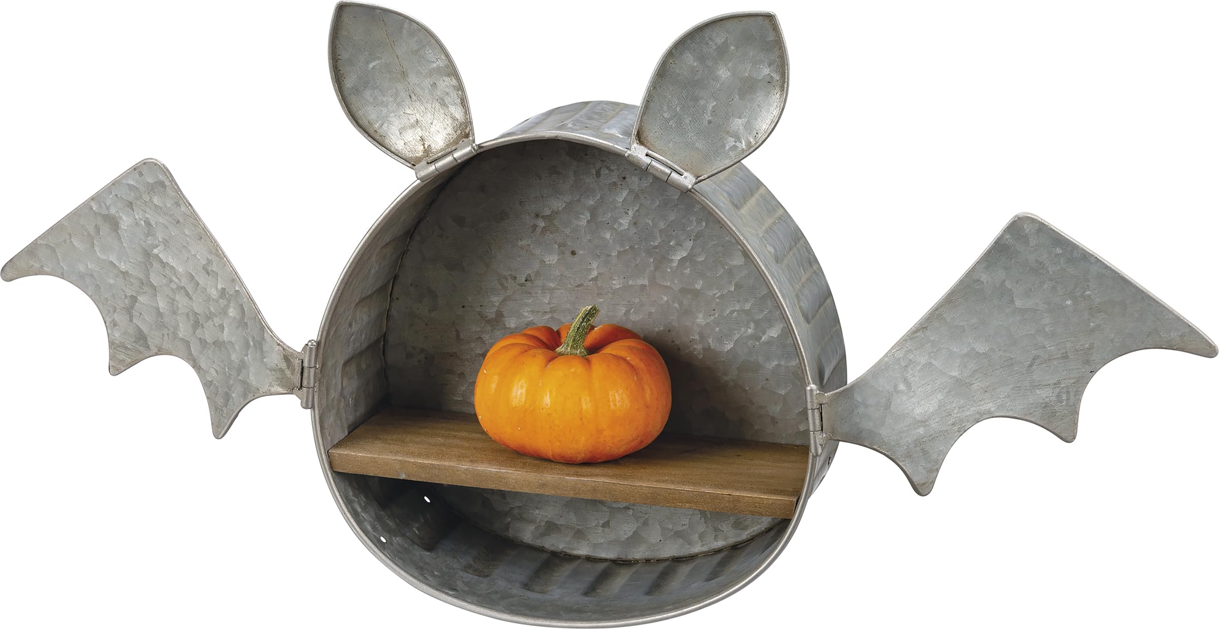 Targa Decorativa In Legno Per Halloween – Scritta “In This House We Will Rock October” – Ruvida E Artigianale, 25x25 Cm