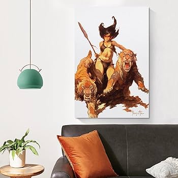 Amazon.co.jp: フランク・フラゼッタ Frank Frazetta Savage