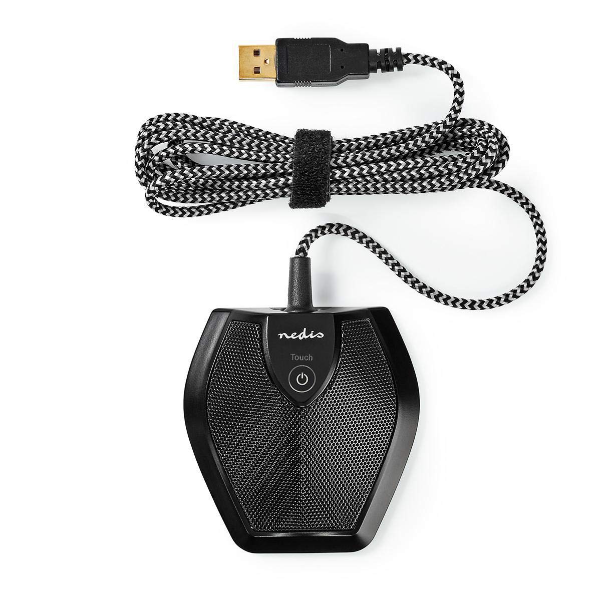 NEDIS Microphone - Utilisé pour: Bureau/PC Portable - Filaire - 1x USB