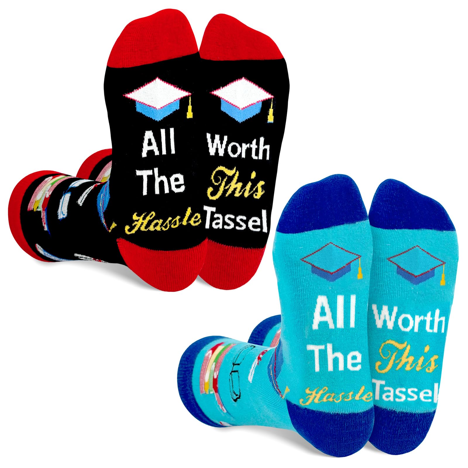 Graduation Socks Graduation Gifts for Her and Him Socks Class of 2025 Graduation Gifts, Congrats Grad Gifts for Women Men