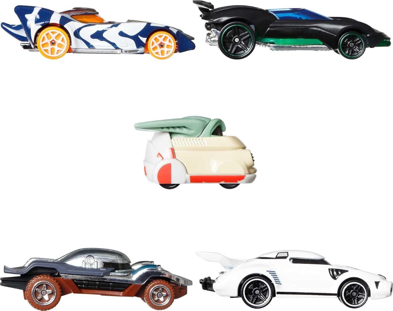 ​Hot Wheels Star Wars The Mandalorian Character Car 5-Pack