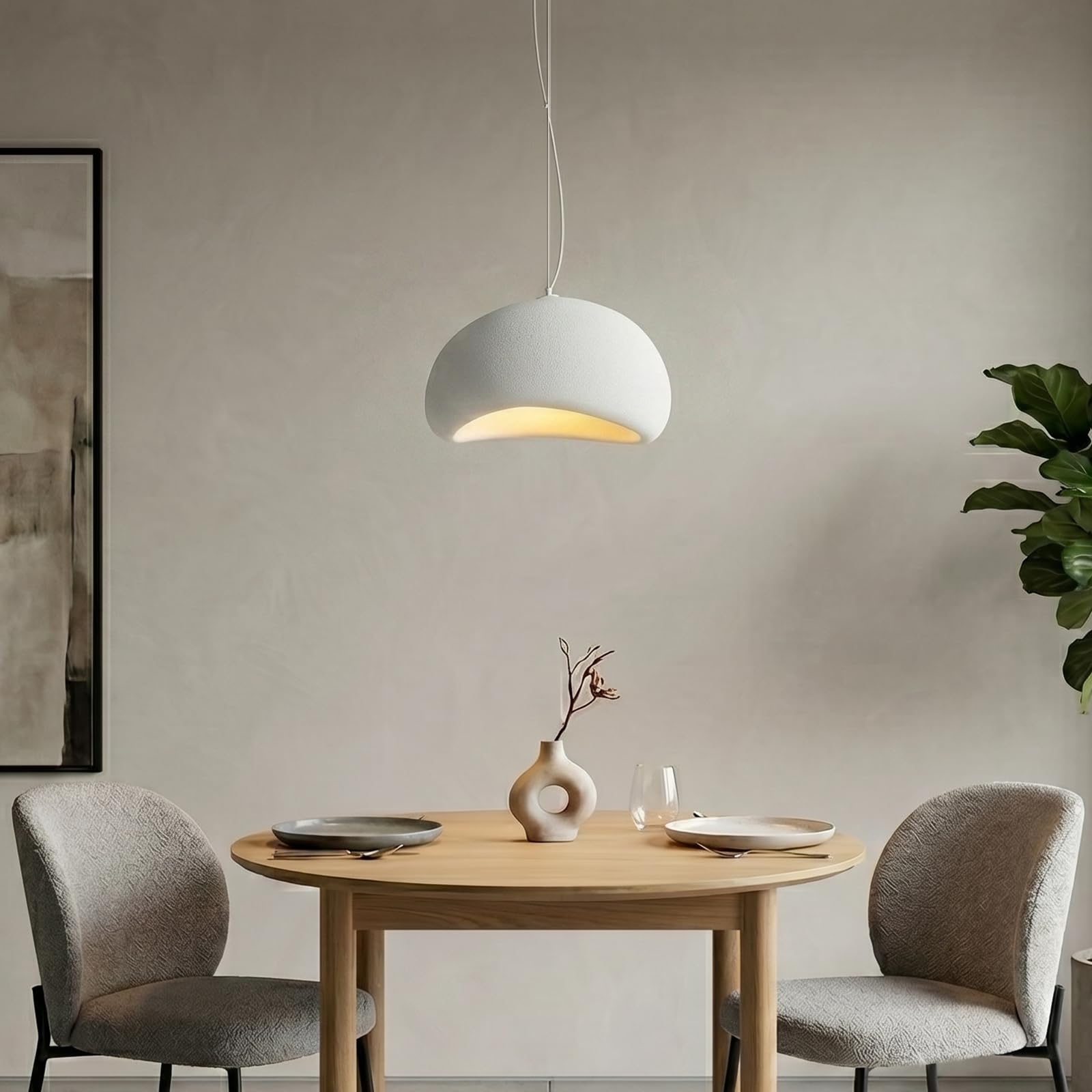 JAYMP 30cm Mini Size Wabi Sabi Pendant Light for Dining Room