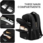 Paude Sac à dos, sac à dos scolaire pour les adolescents adultes Sac à livre pour ordinateur portable pour les étudiants du lycée