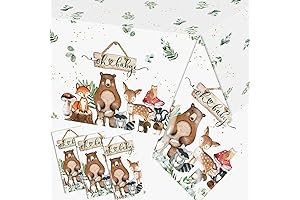 Woodland Tablecloth for a Wildly Festive Shindig